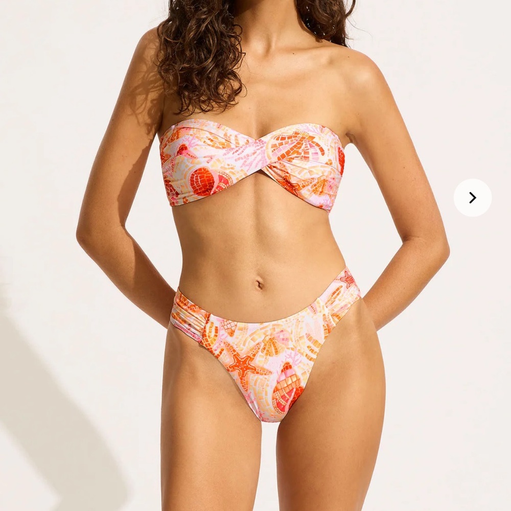 La Mer Twist Bandeau Bikini Top